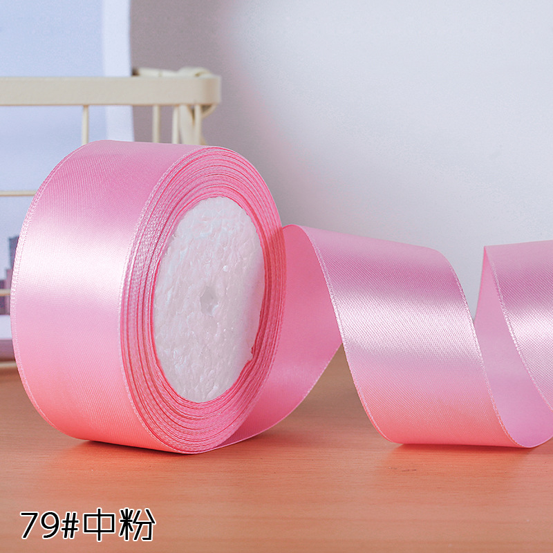 4cm cinta hecha a mano material Rosa embalaje caja de regalo cinta decorativa cinta al por mayor