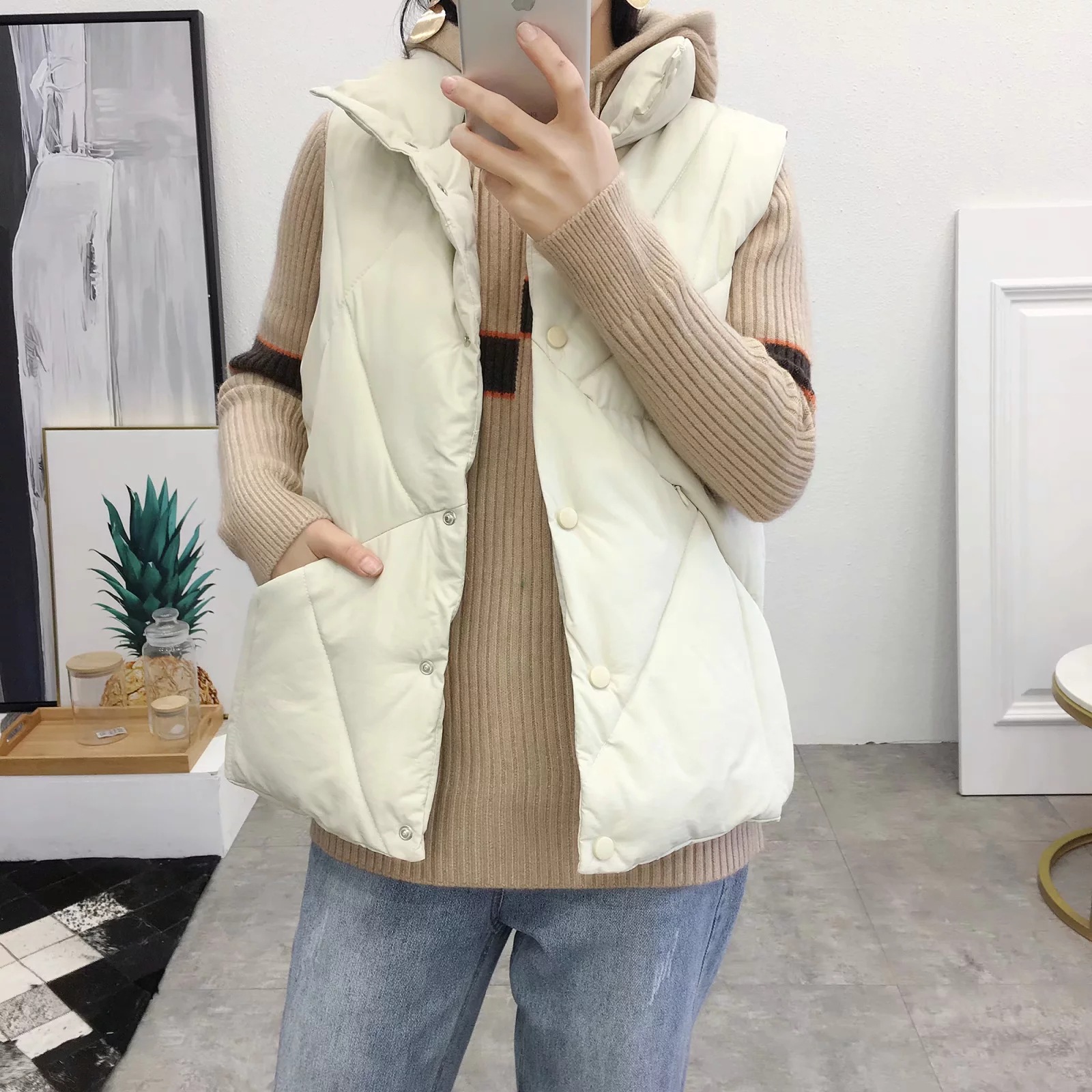 Gilet femme en Fibre de polyester - Ref 3317516 Image 3