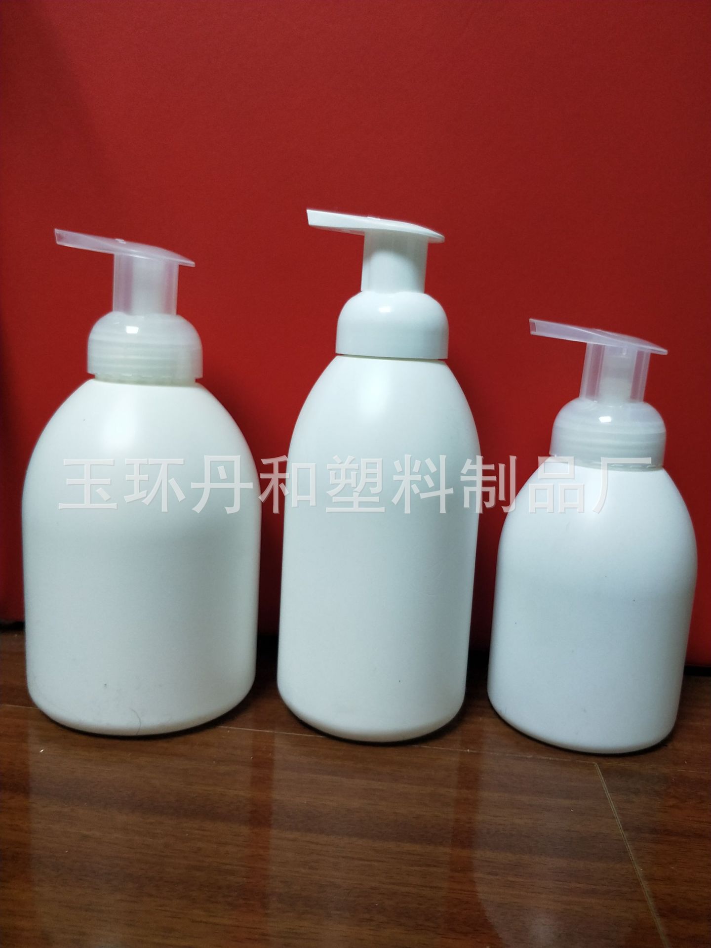 供400ml HDPE 40mm 42mm口径泡沫泵洗手液免洗手凝胶液瓶分装瓶