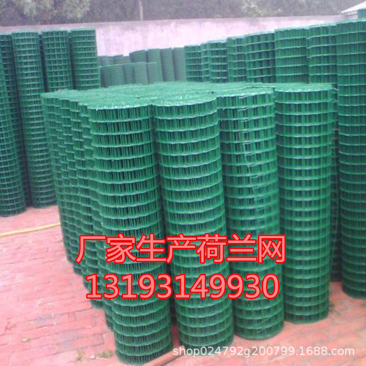 厂家生产浸塑荷兰网 养殖防护网果园围网 圈山围栏网鱼塘养殖用网
