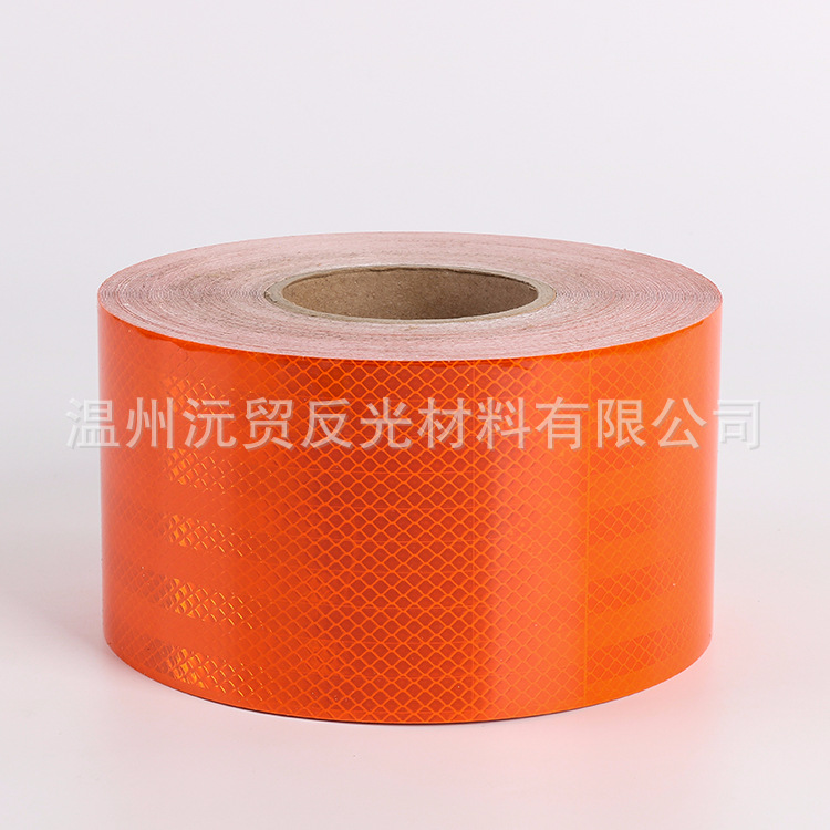 反光材料供应PET货车反光贴 校车汽车反光贴纸反光胶带卷