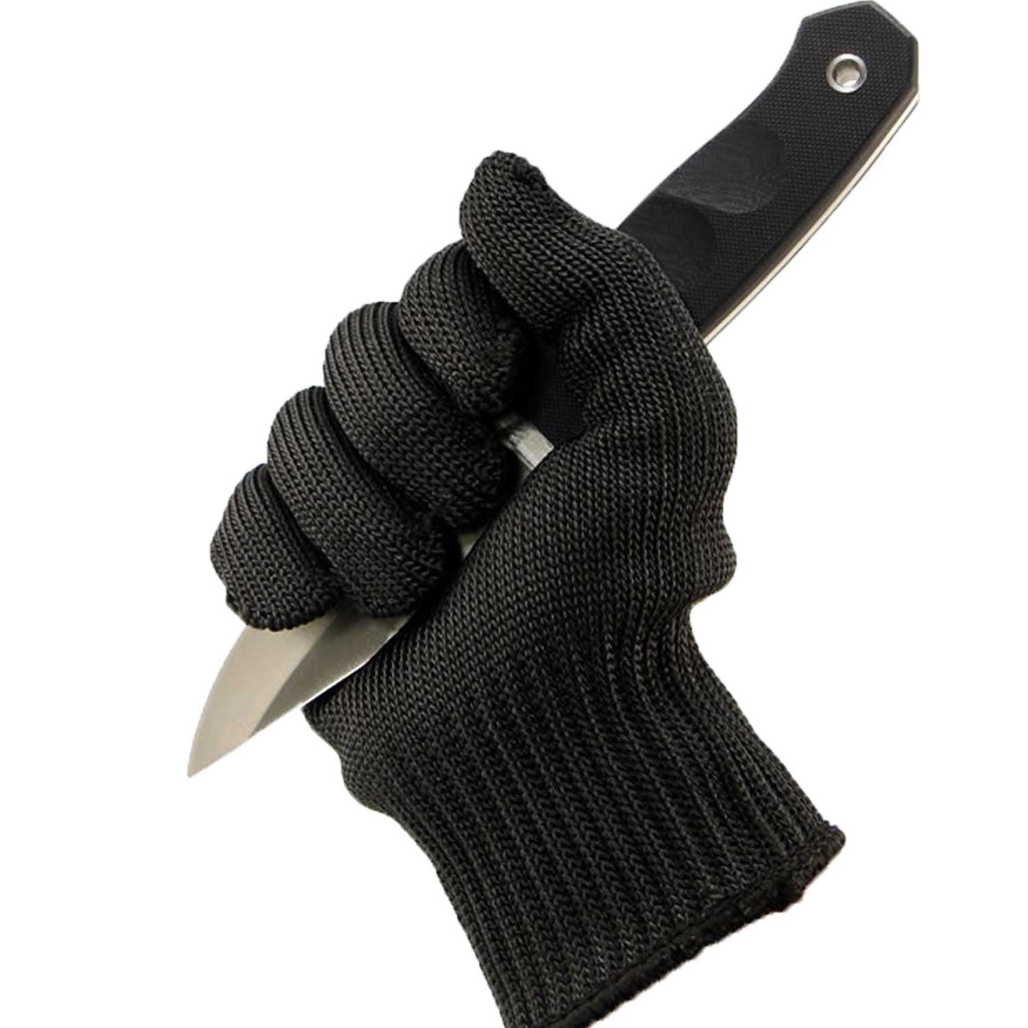 工业丝防割手套 高强涤纶+钢丝多功能防砍防切防割手部防护手套