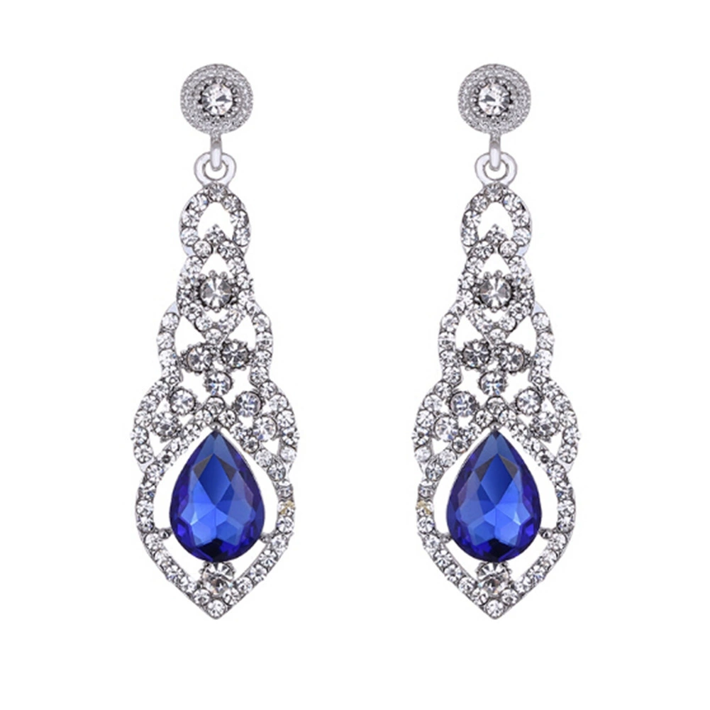 Модные серьги, европейский стиль, с камнем, Aliexpress, ebay