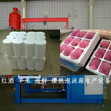 山東煙台龍口紅酒蘋果海鮮保溫泡沫箱生產加工設備泡沫成型機廠家