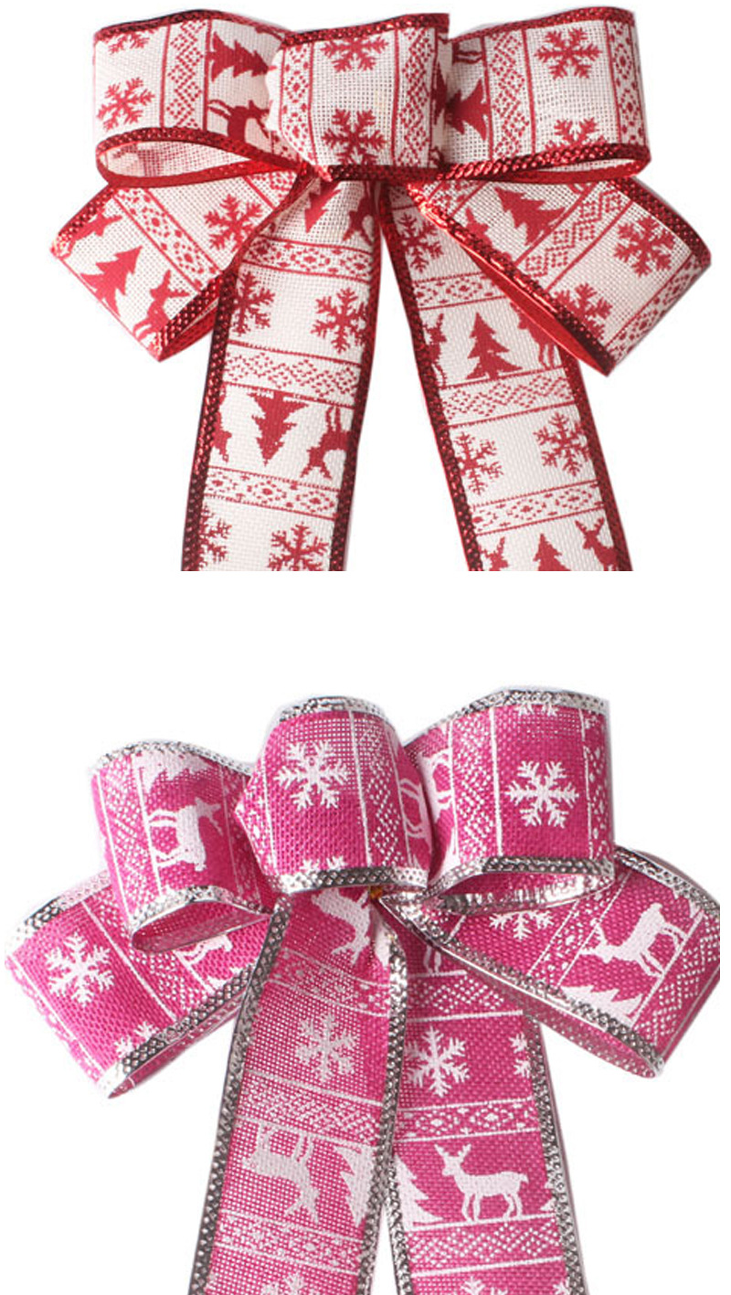 仿麻布圣诞蝴蝶结_08