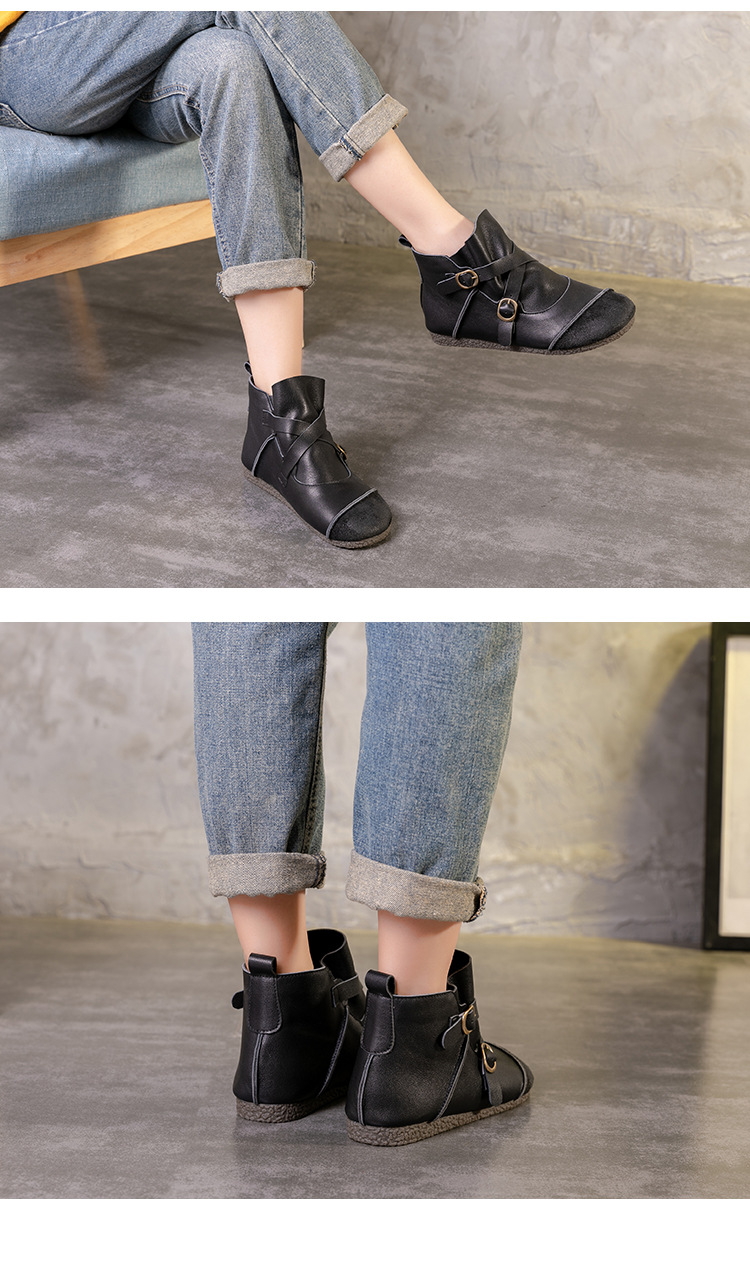 Bottes femme NATIONALITé HUI en En cuir - Ref 3355370 Image 24