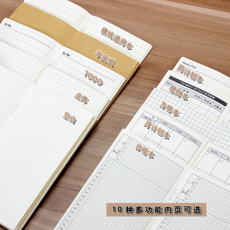 direct deal Travel notebook Inner core a6 PDA Loose-leaf replace The core Hand account 100 G Dowling