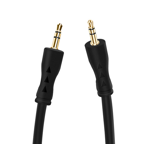 Manufacturer car aux audio cable car 3.5mm male to male double-headed headphone audio cable