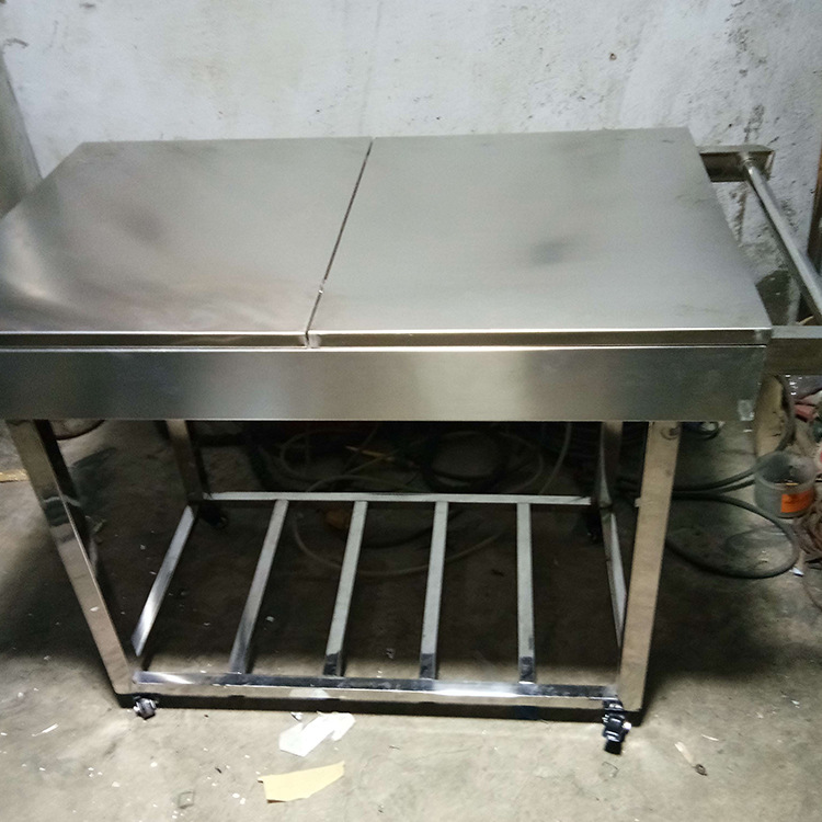 Shenyang Manufactor Produce Ming Dynasty stainless steel Console Various shape White Steel workbench size Optional
