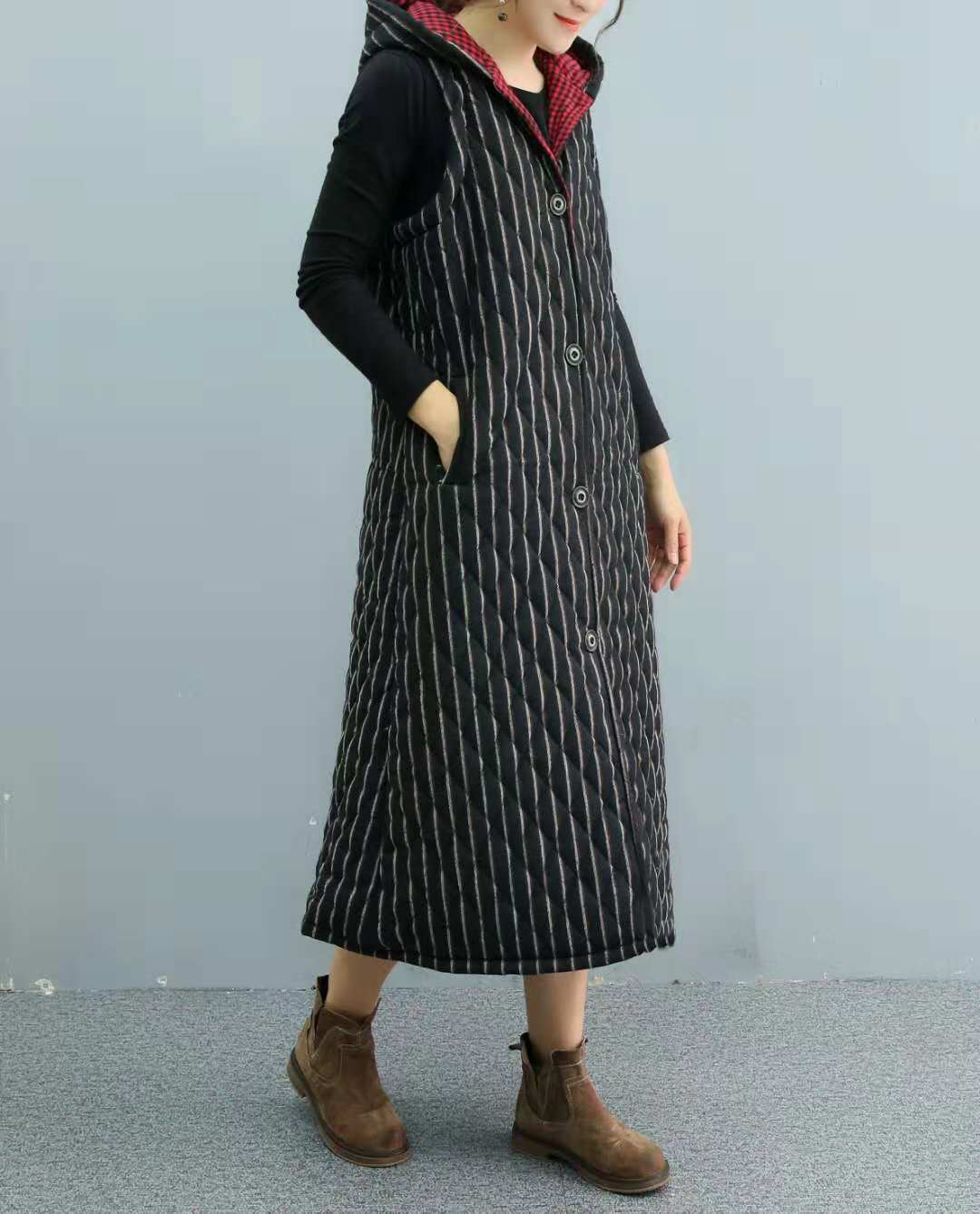 Gilet femme en Coton et lin - Ref 3317565 Image 13