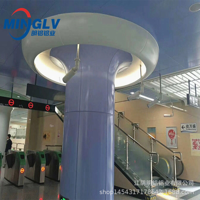 包柱圆柱铝单板180531