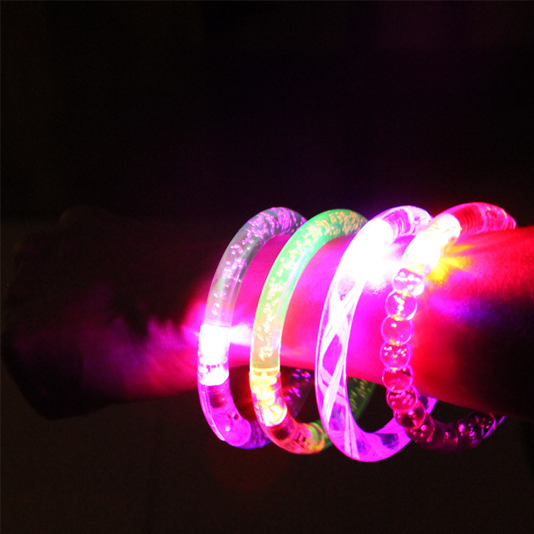Wholesale Acrylic Luminous Bracelet Led Luminous Bracelet Children's Small Toys display picture 4