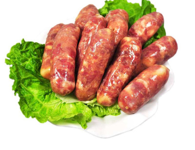 全手工纯肉无淀粉台湾香肠，原味冷冻香肠，台式风味，酒店饭店用