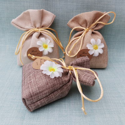 香包袋衣橱挂件香囊棉麻香袋文艺小茶包卧室除臭包装袋子空袋批发|ru