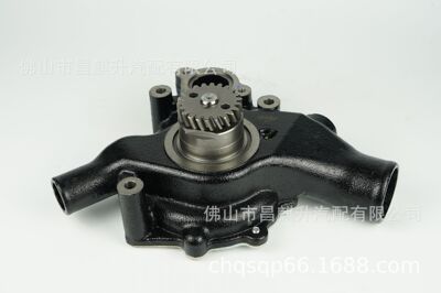 供应广汽进口原装日野汽车重卡发动机冷却系统配件水泵EL100台湾|ms