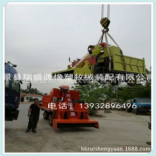 厂家供应挤奶机配件 畜牧养殖设备清粪车 牛场电动清粪机
