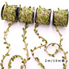 Mori Tie Two -oriented Color Tope Handmade DIY Materials Leaf Vine Rope Decoration Wall Handmade Weaving Creative