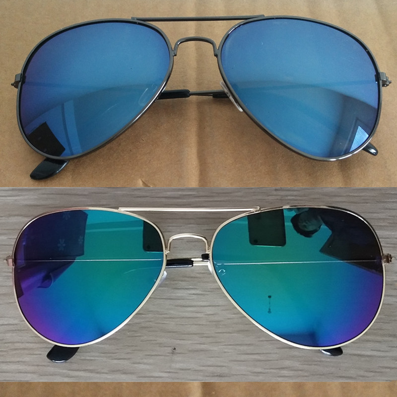 3026时尚炫彩太阳眼镜蛤蟆镜3025墨镜男士女士地摊礼品太阳镜批发|ru