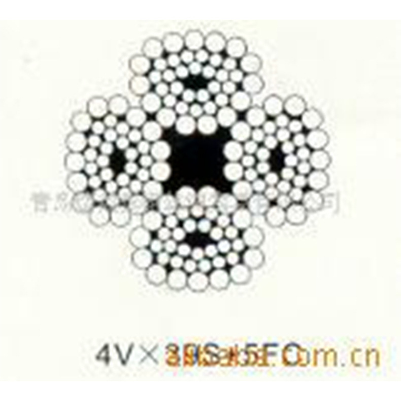 供应挖机吊车多股不旋转钢丝绳4V*39  起重钢丝绳 35W*7