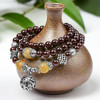 Natural water, genuine crystal, natural ore pomegranate, bracelet, pendant, accessory, simple and elegant design, wholesale