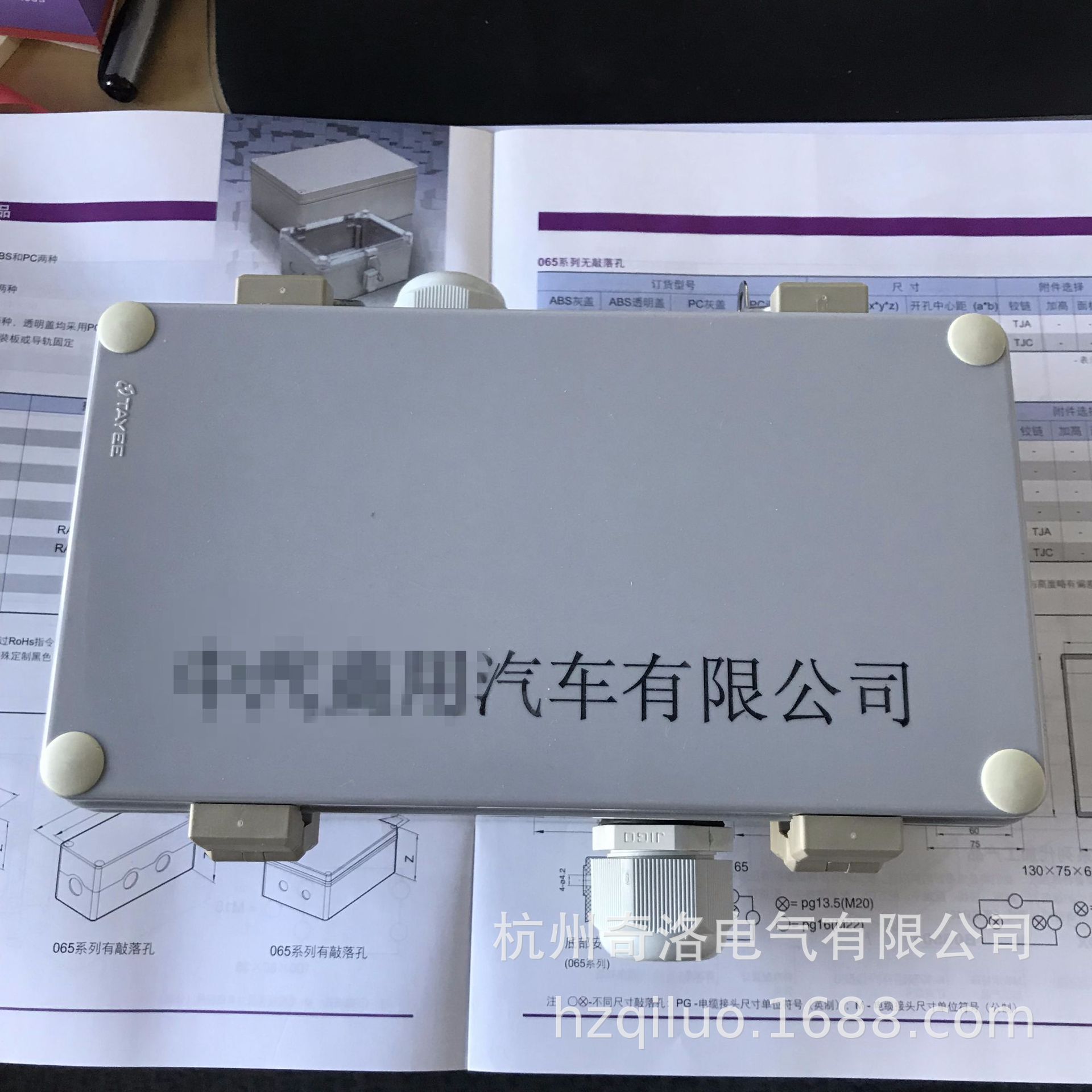 密封箱定制 透明操控箱 ABS PC 塑料盒 按钮盒 接线盒 来图加工