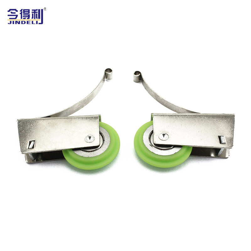 厂家直销橱柜趟门轮608仿轴移门轮 衣柜移门 家具五金配件