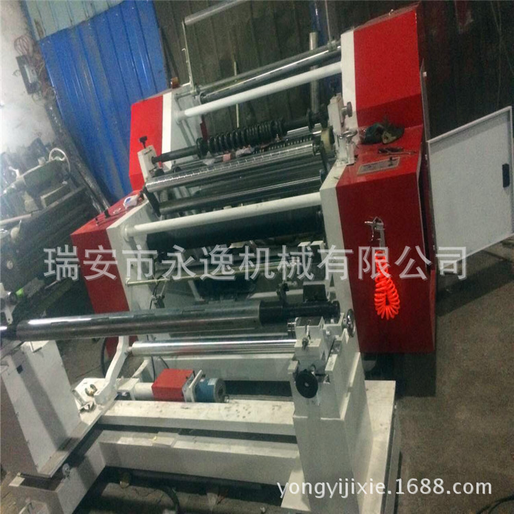 厂家供应卧式卷筒薄膜分条机、不干胶分切机