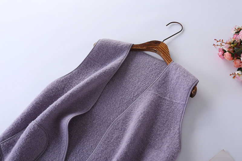 Gilet femme en Mélange de laine - Ref 3317685 Image 18