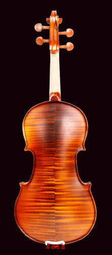Solid wood violin craft tiger pattern solid wood violin