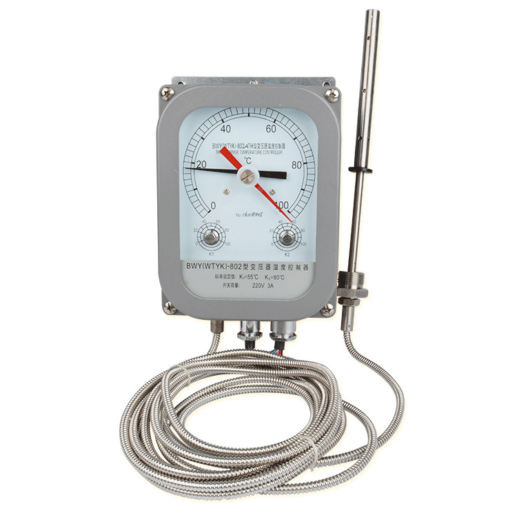 In stock transformer temperature controller BWY-803TH temperature indication controller WTYK-802 transformer meter
