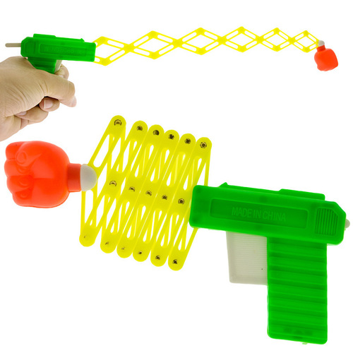 Fist gun magic gun classic toy children's funny magic elastic telescopic fist gun