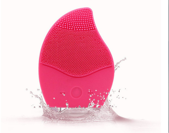 R2 Pink Electric Facial Cleansing Brush Details