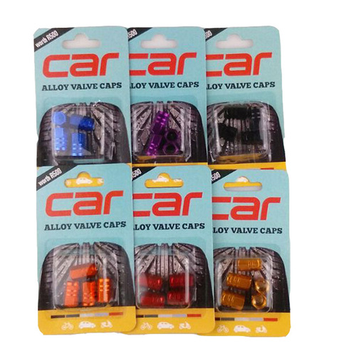 Personalized car tire caps, aluminum alloy valve caps, car valve caps, universal packaging