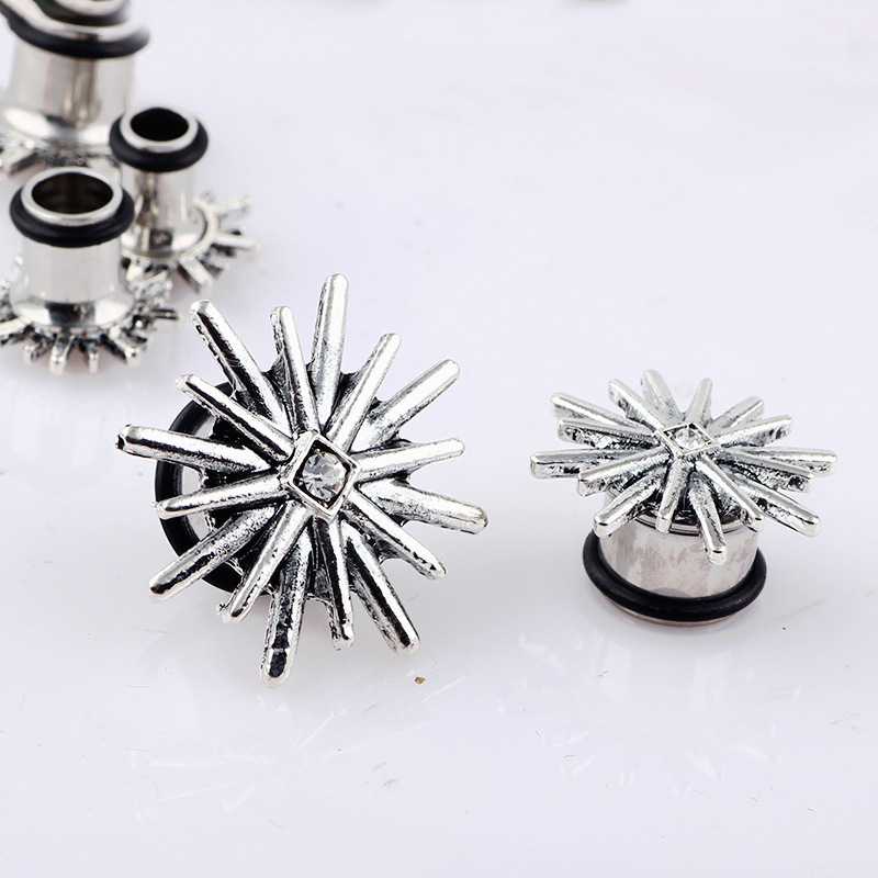 Ear Expander Shield Needle Ear Piercing Jewelry Stainless Steel Cartilage Earring Wholesale detail image 8
