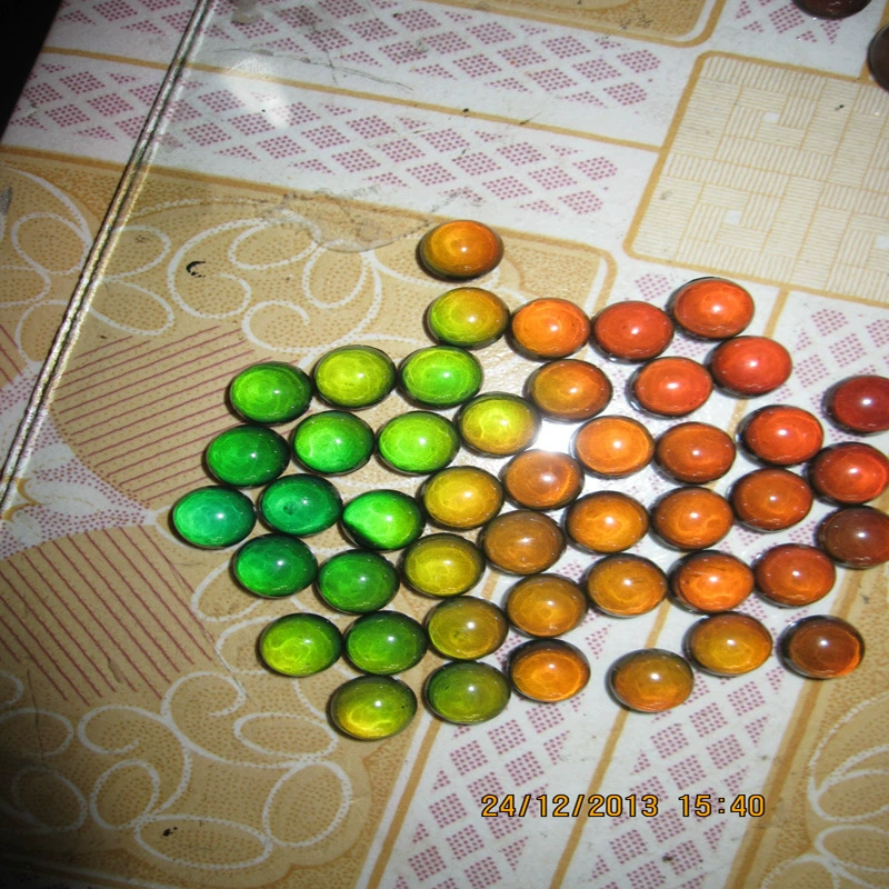 Кольцо, меняющее цвет, чувствительное к температуре настроения, жидкокристаллические чувствительные к температуре ультрафиолетовые бусины, меняющие цвет