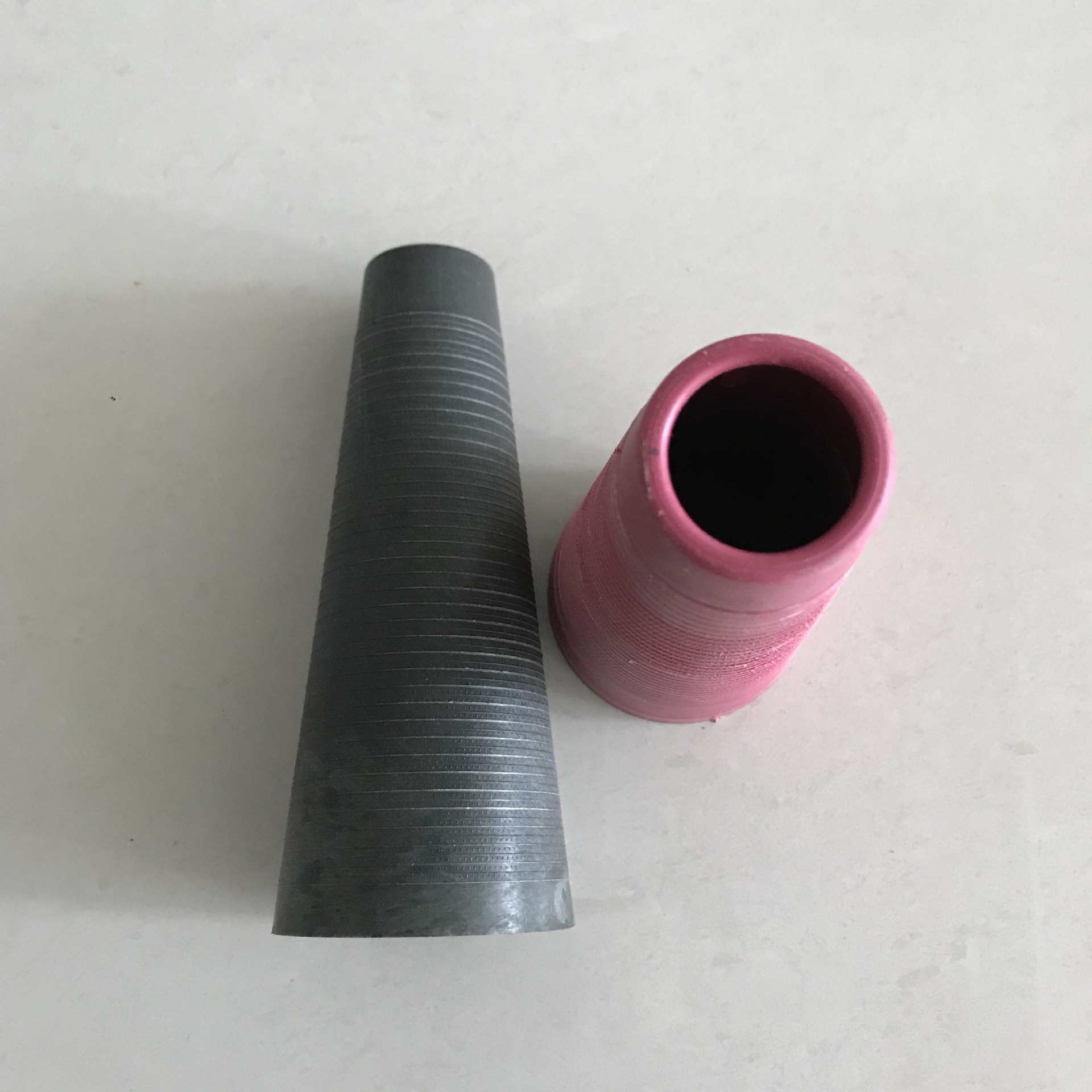 江苏省吴江区塑料5度50分宝塔线管倒毛机纱管槽筒机纱管纺织管