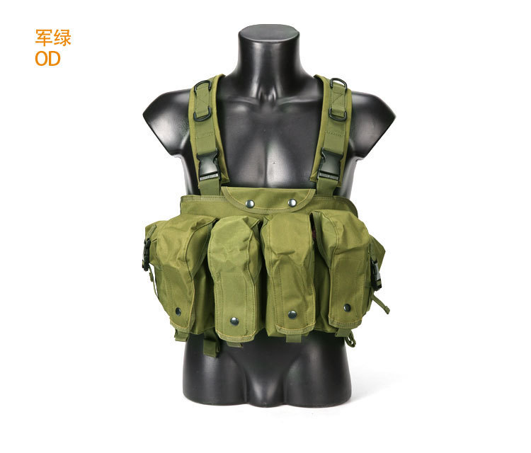 AK pocket chaleco táctico chaleco de pecho de campo chaleco de entrenamiento de camuflaje de equipo AK chaleco táctico