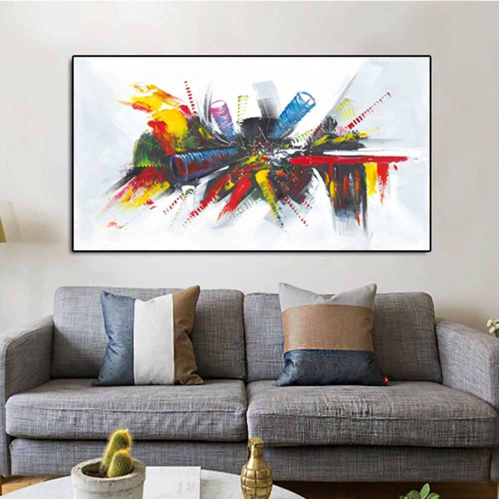 Акрил, ручная роспись, изготовленный на заказ, 60×120см