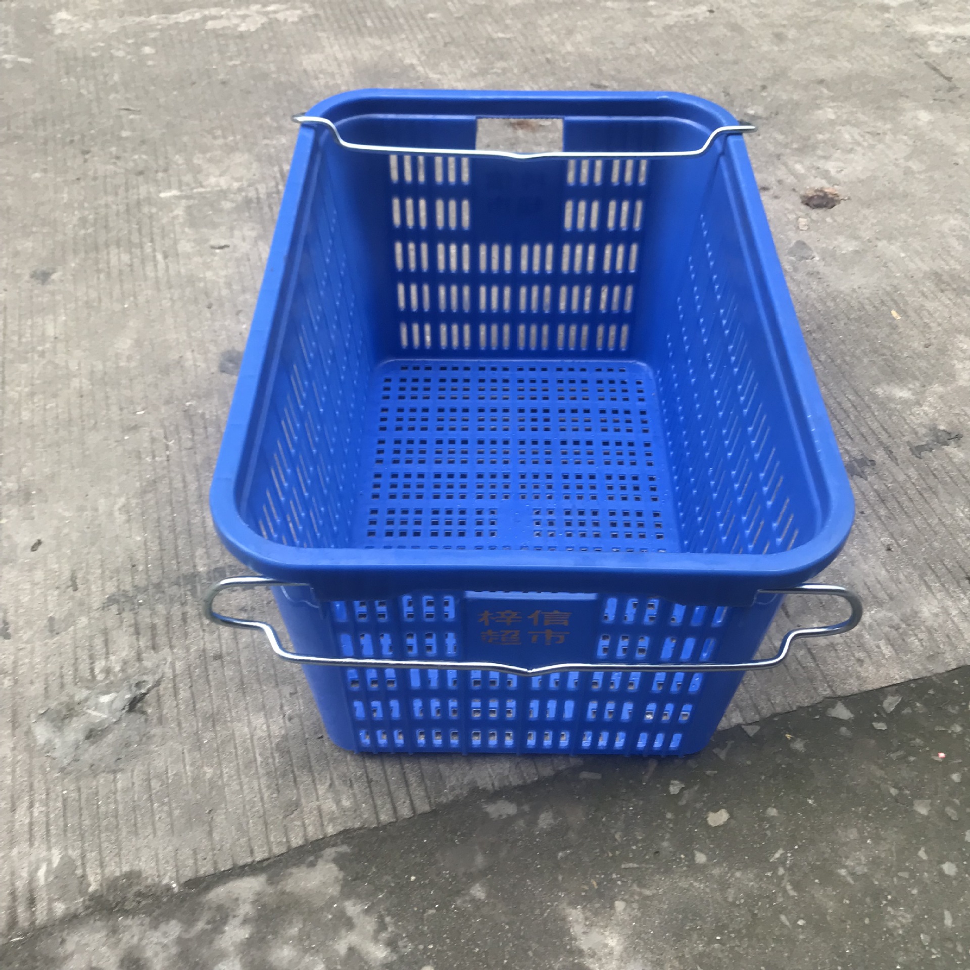 赣州物流运输塑料萝 710*495*370MM东莞蔬菜水果周转箩筐