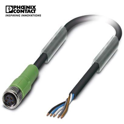 菲尼克斯 传感器/执行器电缆- SAC-5P- 1,5-115/M 8FSB - 1404470
