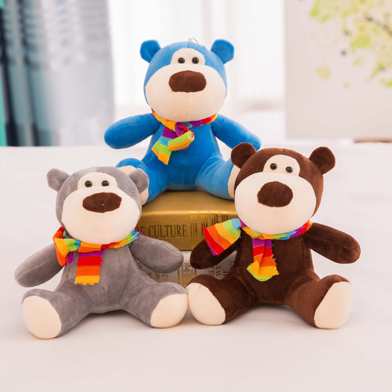 Máquina de agarre de siete pulgadas Muñeca de peluche de juguete 20cm empresa evento Regalo boda lanzamiento