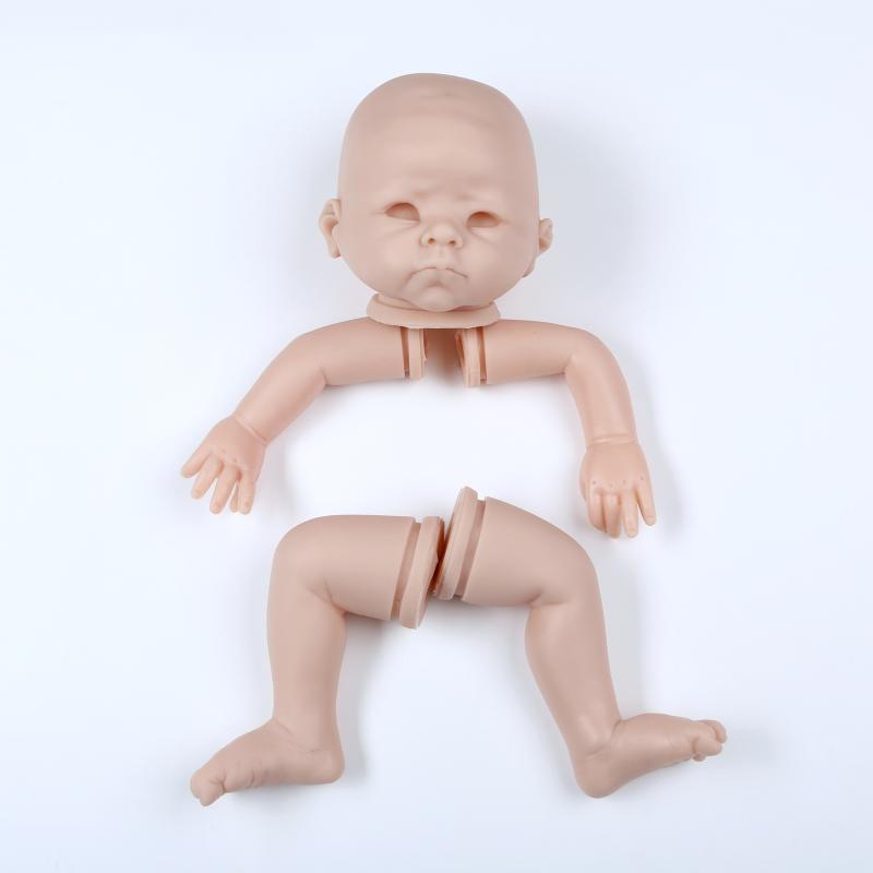 Renacer muñeca kit sin pintar piezas de la muñeca simulación bebé muñeca molde