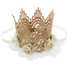 Children's lace headband, hair accessory, evening dress suitable for photo sessions, European style, wholesale