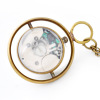 Glossy quartz universal pocket watch suitable for men and women, necklace for leisure, wholesale