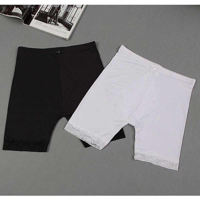 源头厂家竹炭纤维女士内裤纯色安全裤防走光安全裤蕾丝边安全裤|ru