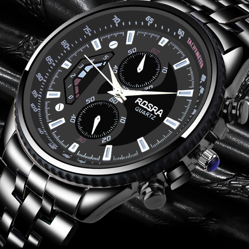 Men's Alloy Strap Quartz Watch