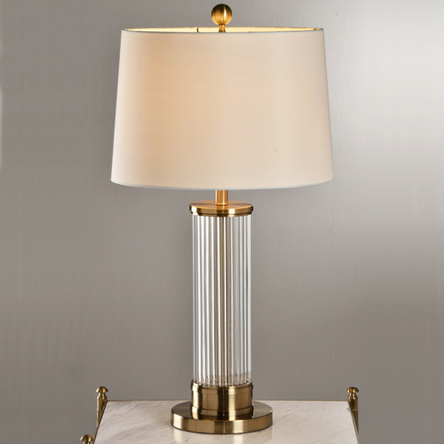 Modern Contemporary Living Room Lamp, Creative American Style Bedside Bedroom Minimalist Designer Showroom Soft Luxury Lamp