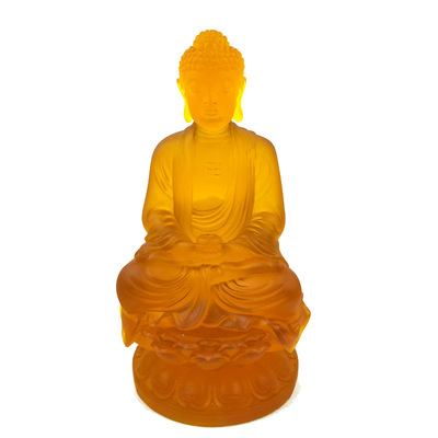 厂家直销水琉璃三宝佛阿弥陀佛佛像批发 专业生产寺庙万佛墙佛像|ms