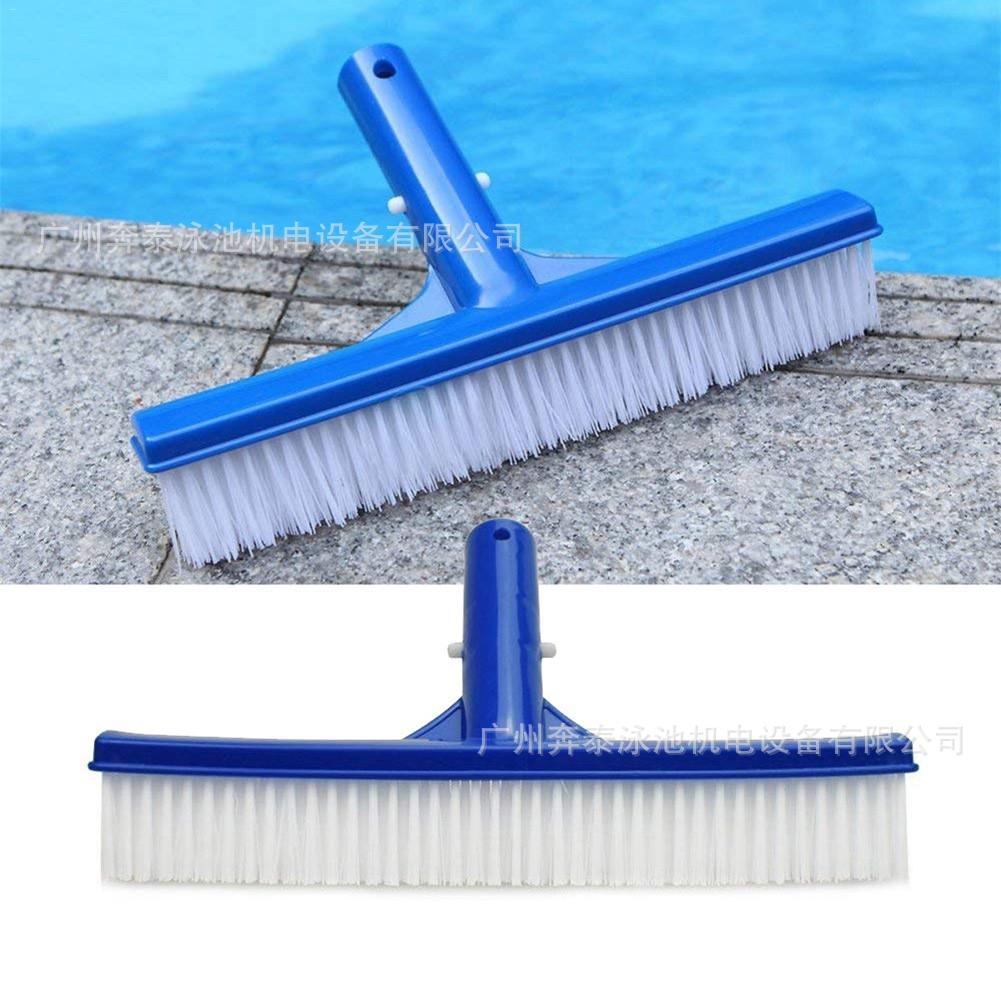 10寸泳池清洁刷 泳池清洁用品 泳池池刷 泳池胶刷5858