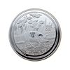 Silver medal, inkjet metal badge, Chinese horoscope